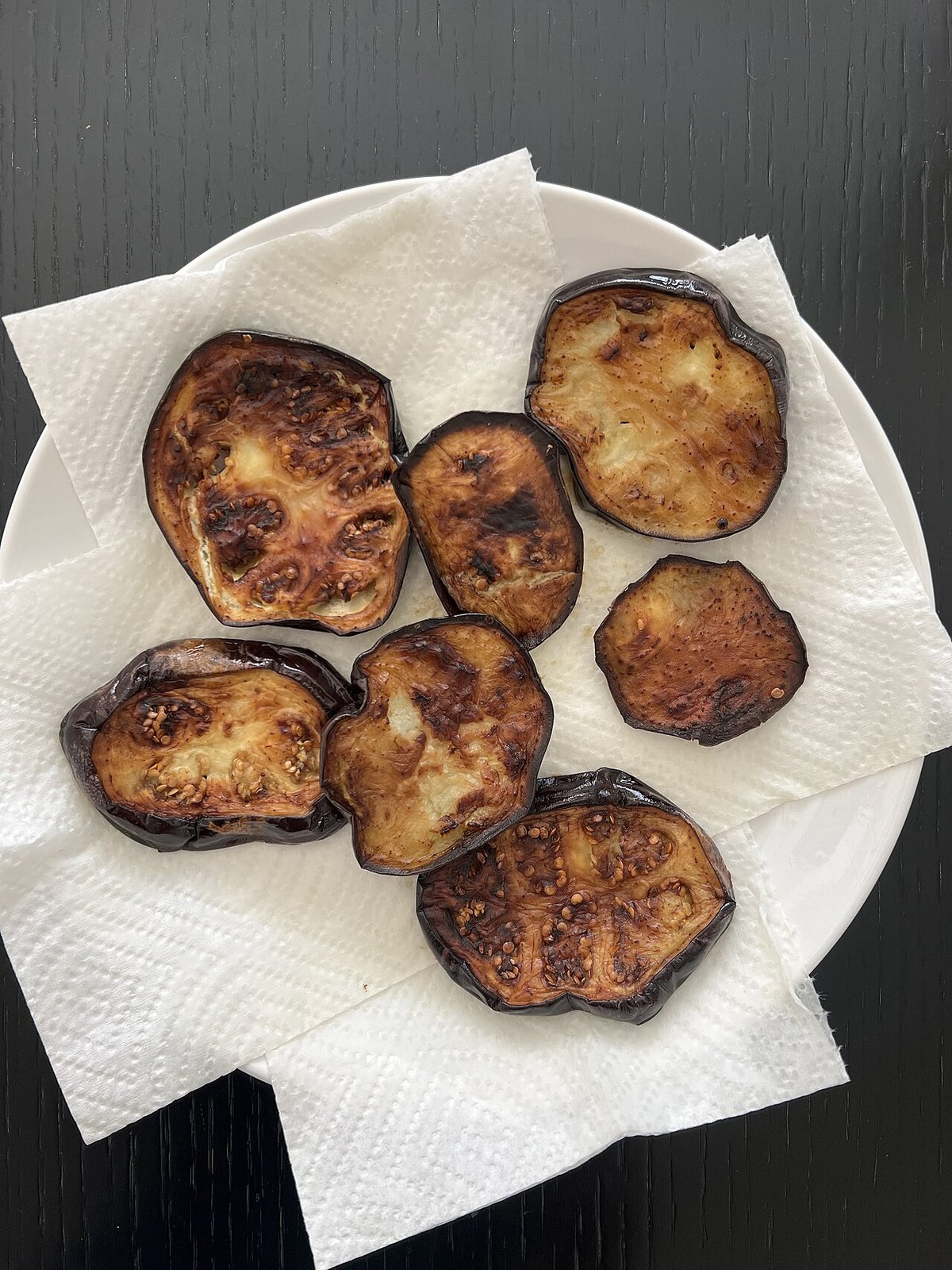 Berenjenas con miel en AirFryer