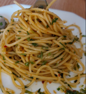 Spaghetti aglio e olio