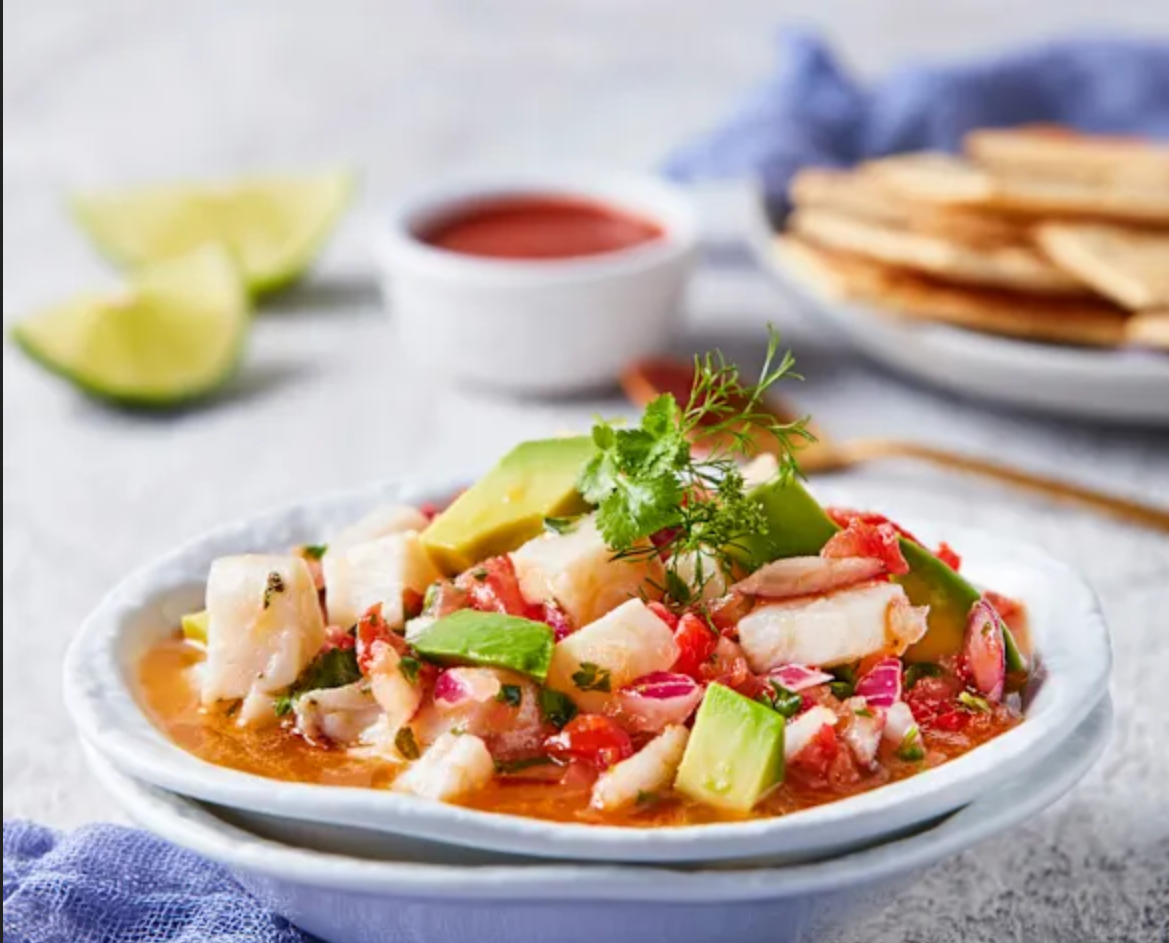 Ceviche de pescado