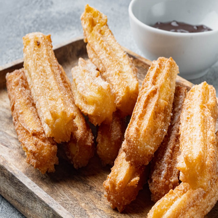 Churros con chocolate