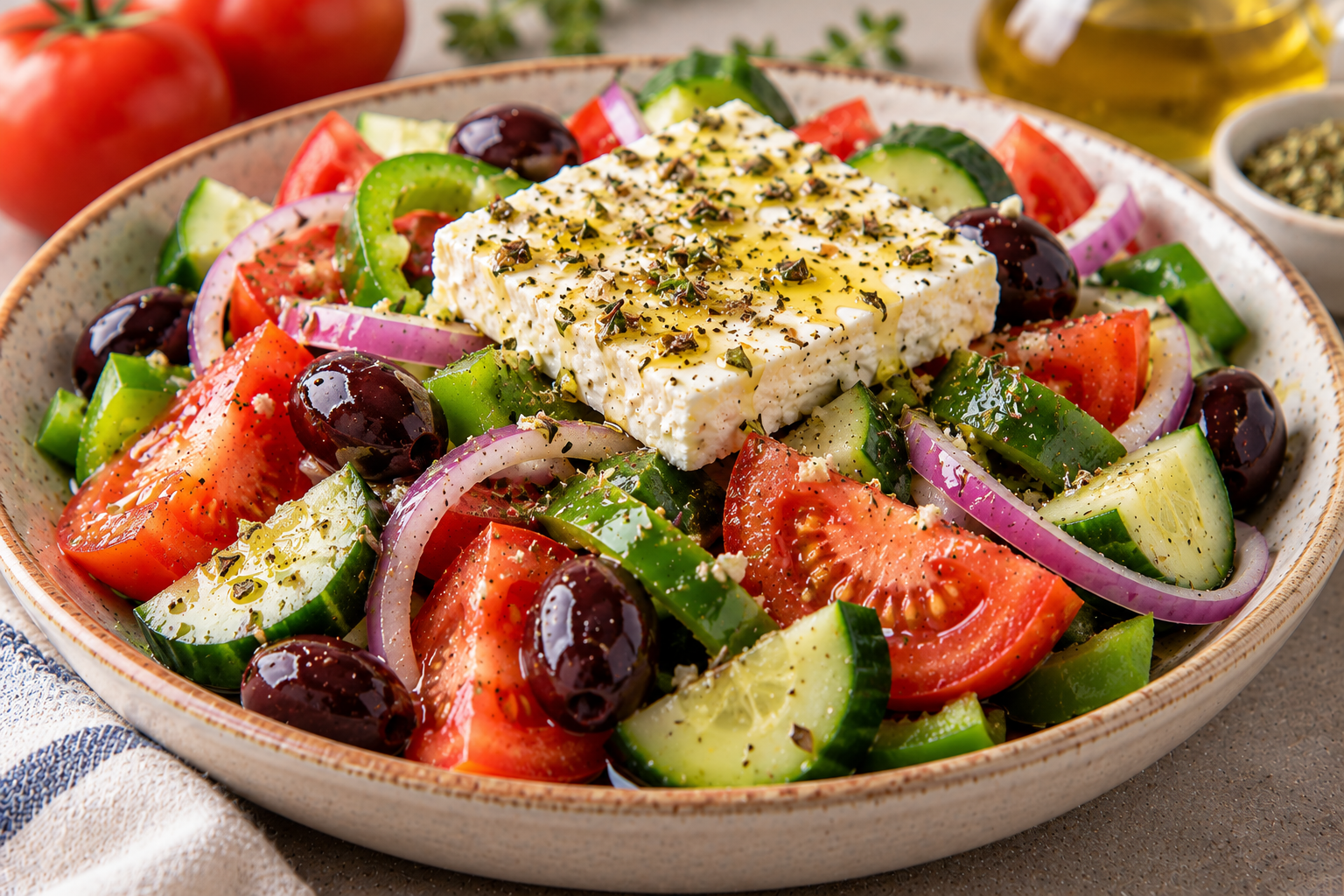 Ensalada griega