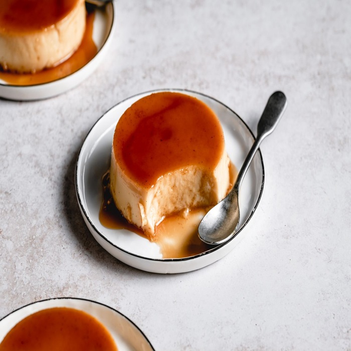 Flan napolitano
