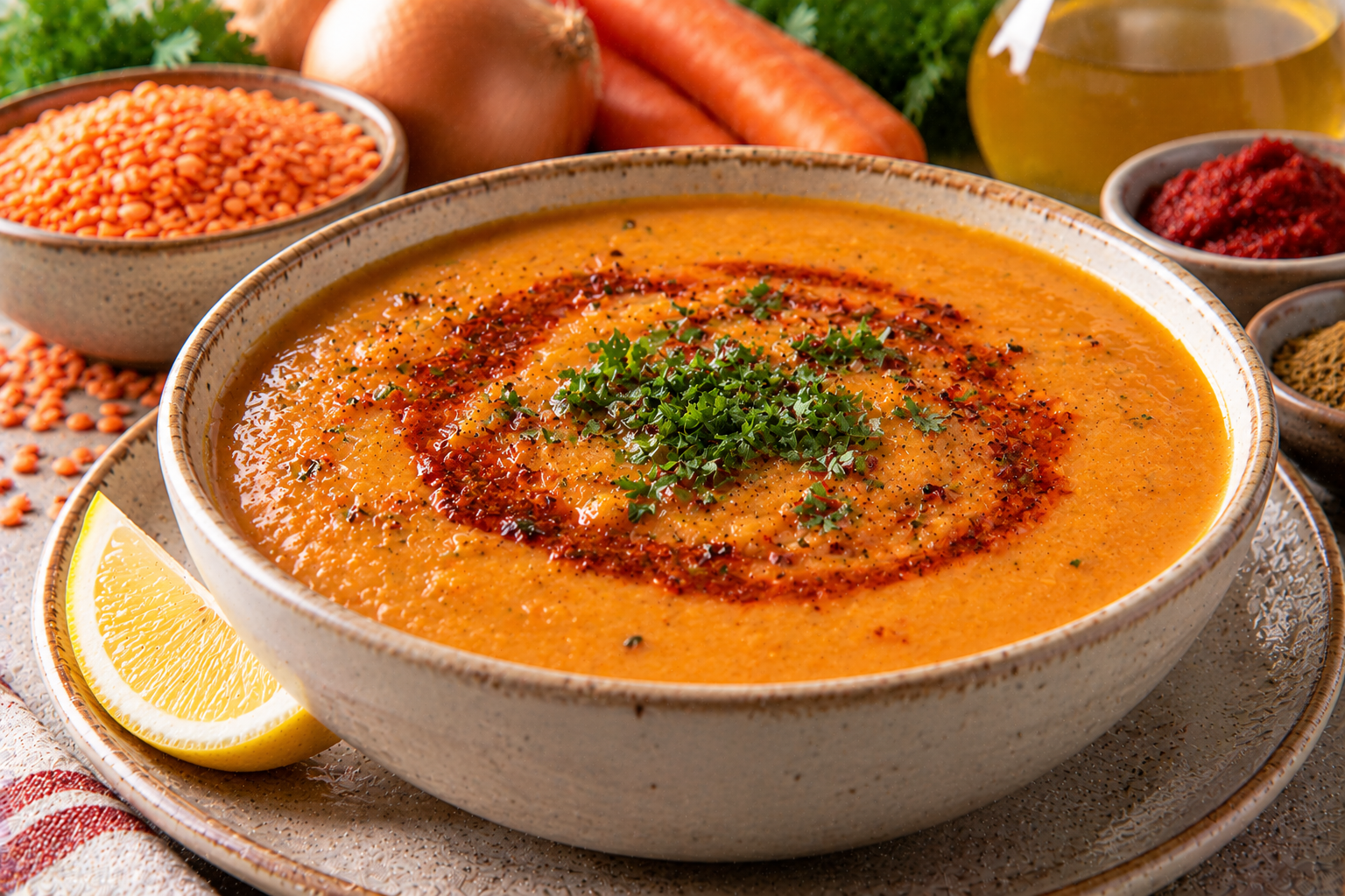 Mercimek çorbası
