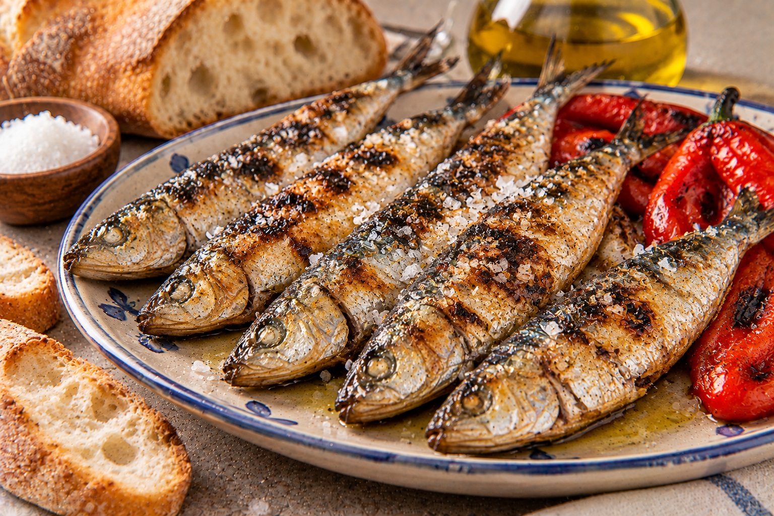 Sardinhas asadas